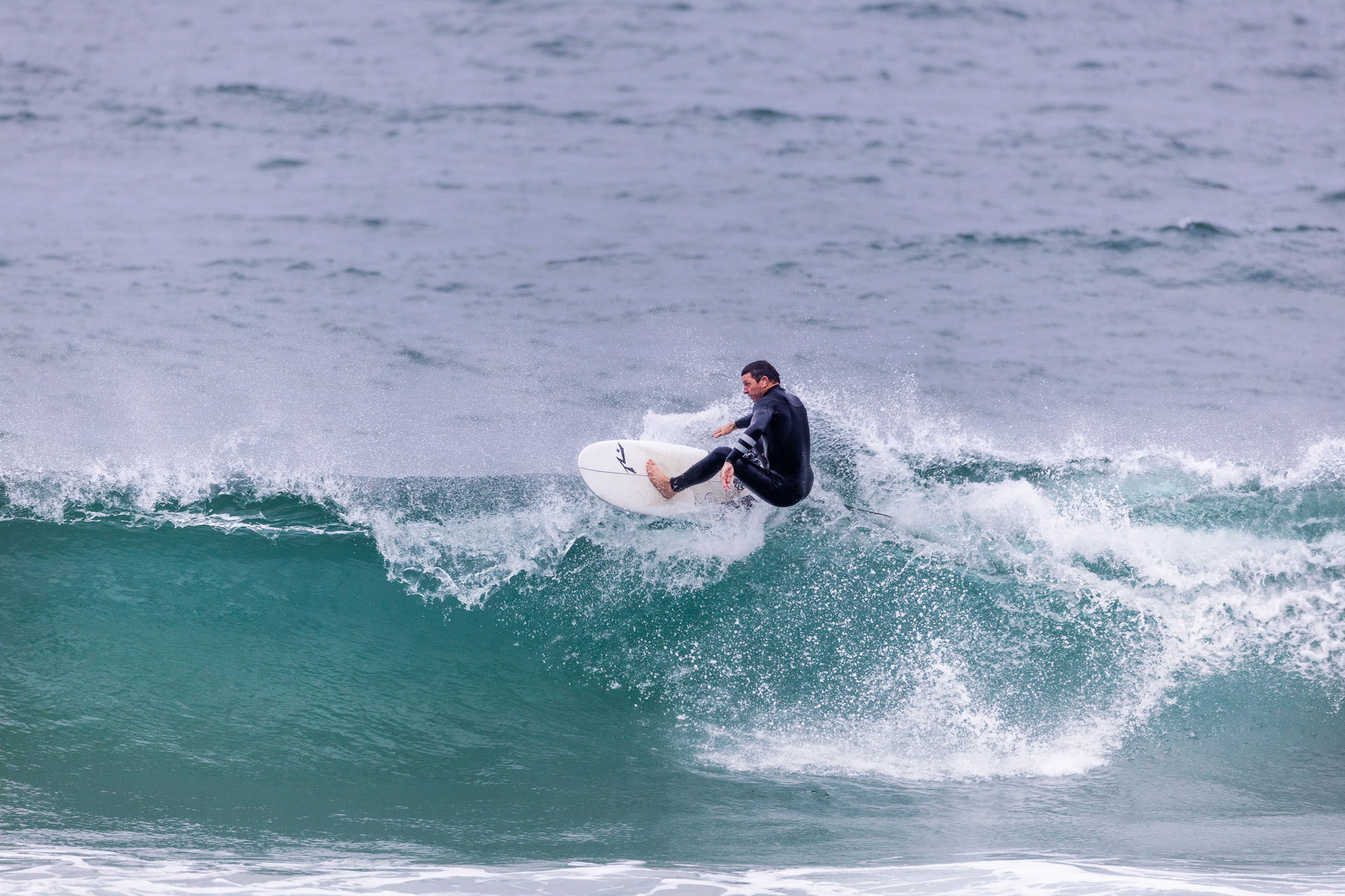 Swell lines approaching Taghazout Bay