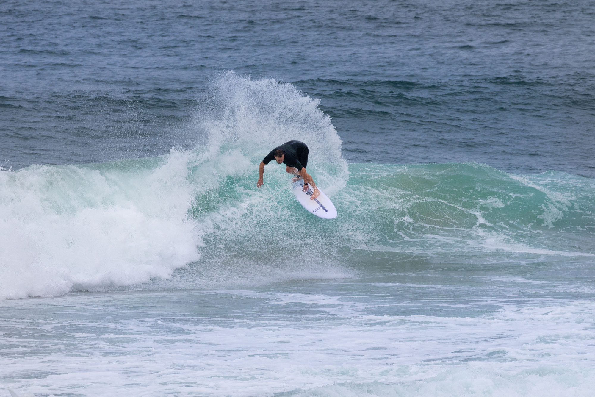 Dawn patrol lineup — respecting priority at Moroccan point breaks