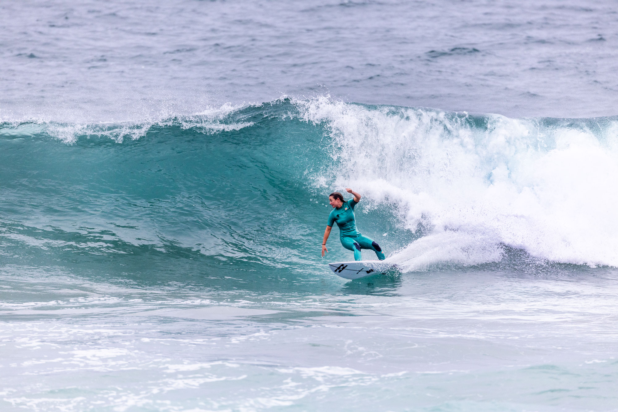 Small group surf lesson — personalised attention at a Moroccan surf camp