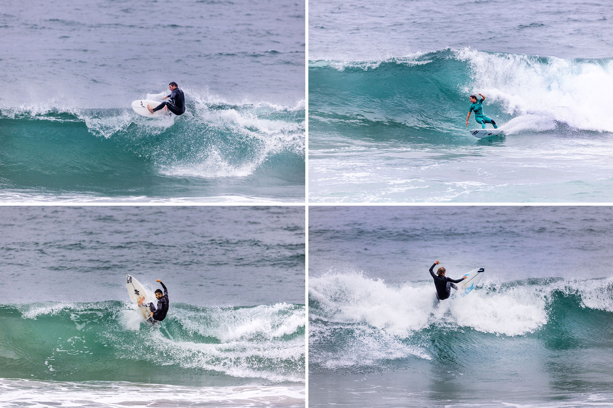 Moroccan beach break — perfect conditions for learning to surf